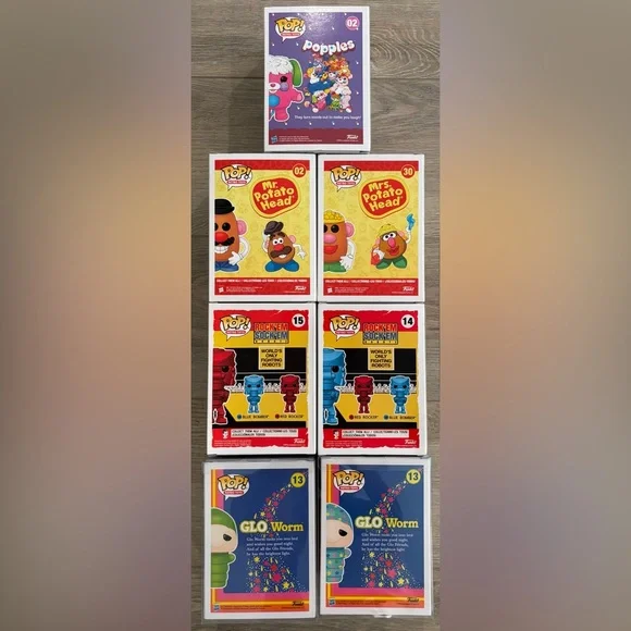 FUNKO POP RETRO TOYS LOT OF 8 FUNKO POPS NEW IN BOX - Picture 2 of 12